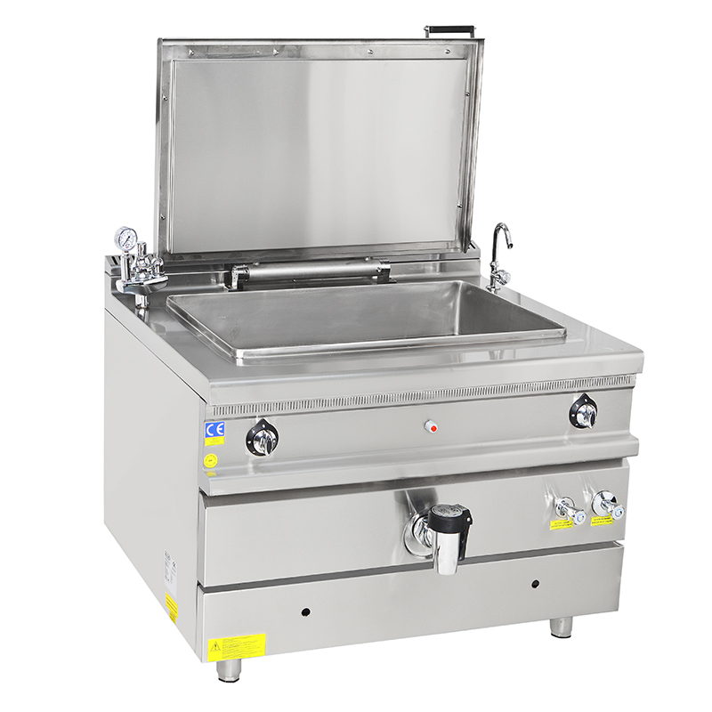 ELECTRIC-GAS BOILING PAN 250 LT (INDIRECT)
