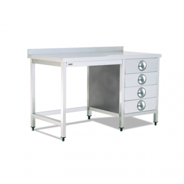 WORKBENCH (Open - With Block Drawer)