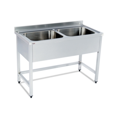 TWO SINK BENCH