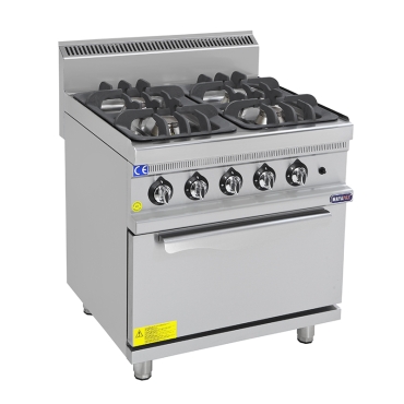 GAS RANGE WITH OVEN