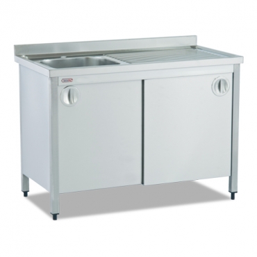 SINGLE SINK BENCH (WITH CABINET)