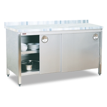 WORKBENCH WITH CABINET MARBLE TOP