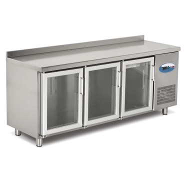 GLASS DOOR REFRIGERATED COUNTERS