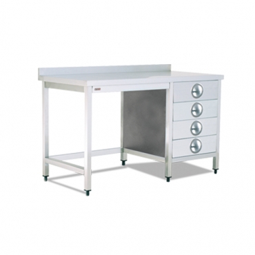 WORKBENCH (Open - With Block Drawer)